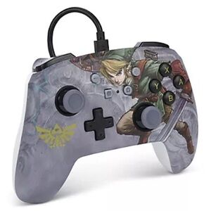 Enhanced Wired Controller for Nintendo Switch - Zelda Edition, Gray NWT 👾